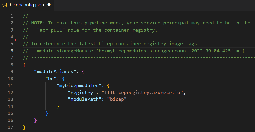Part 5: Using a Bicep Container&nbsp;Registry